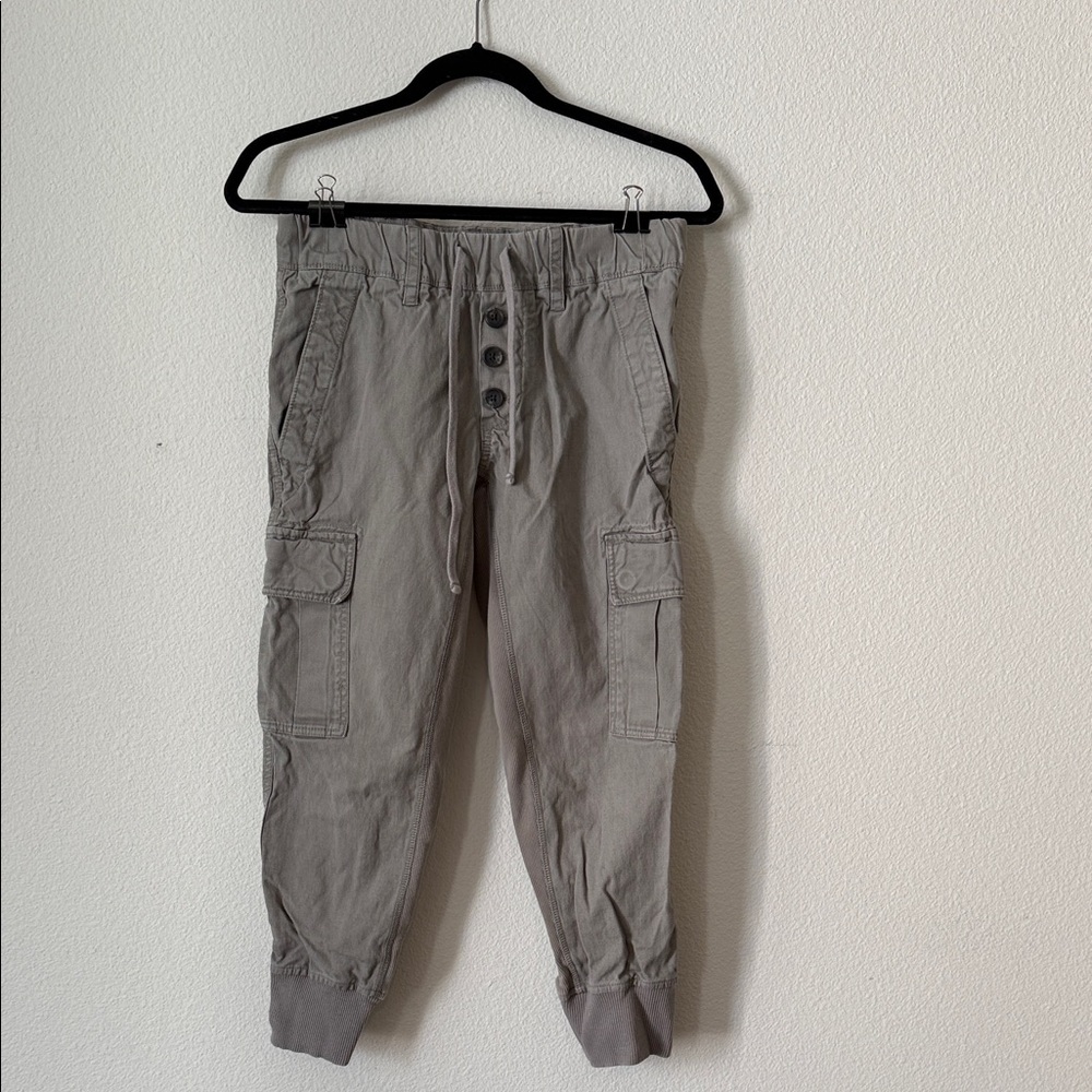 James Perse Gray Cargo Pants Joggers
